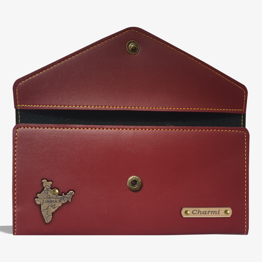 PERSONALIZED WOMEN'S WALLET - WINE