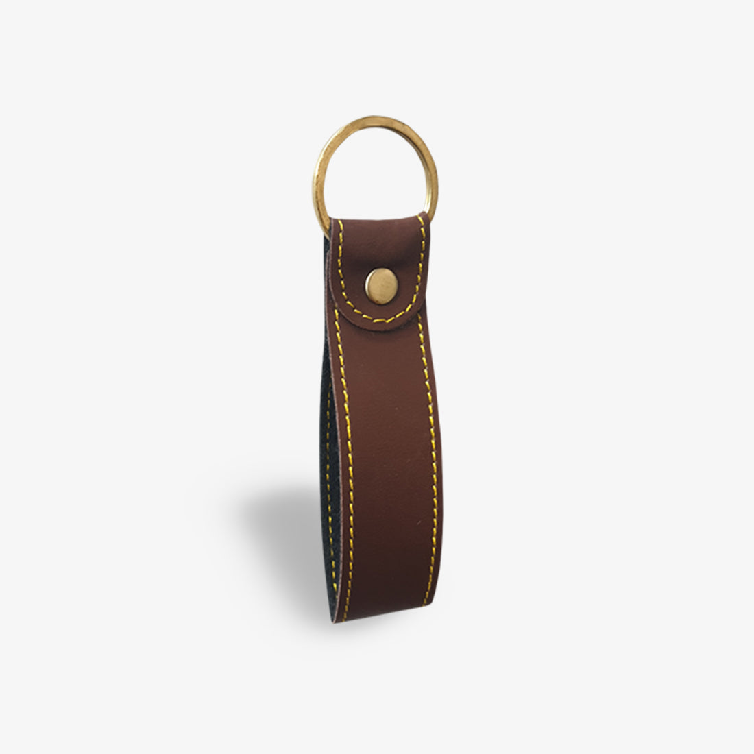 PERSONALISED KEYCHAIN - BROWN