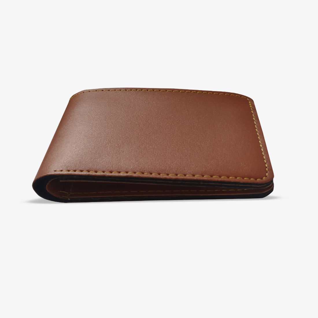PERSONALISED MENS WALLET WITH CHARM - TAN