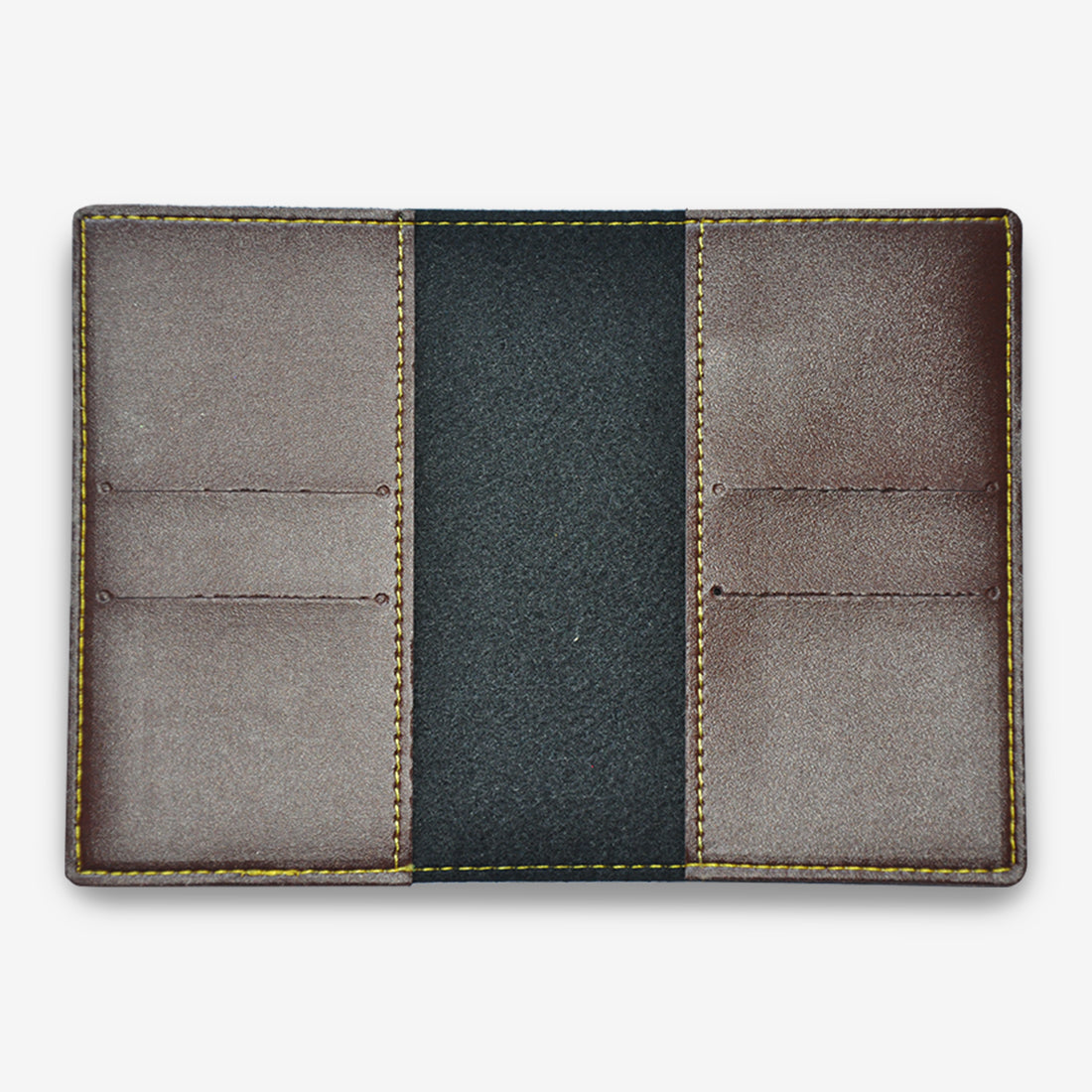 PREMIUM EXCLUSIVE PERSONALISED PASSPORT COVER - BROWN