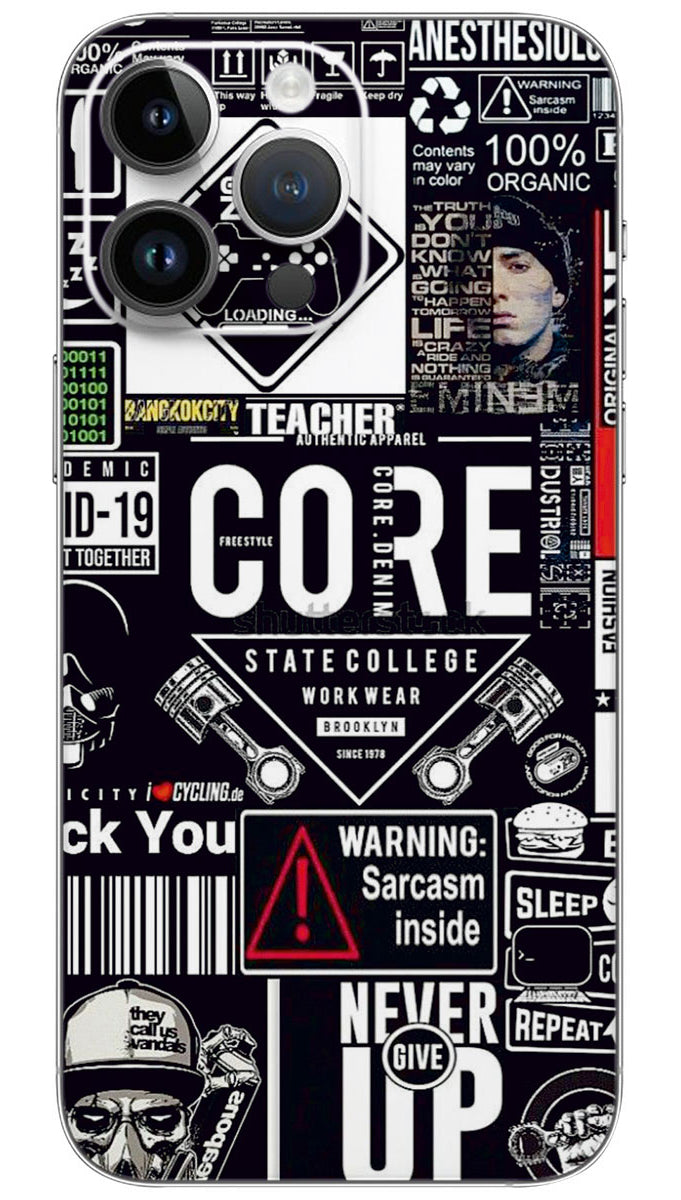 Creative design Mobile Skin Wrap - ABS0048