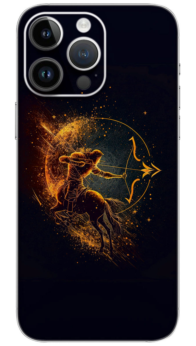 Sagittarius Zodiac Sign Mobile Skin Wrap - ABS0065