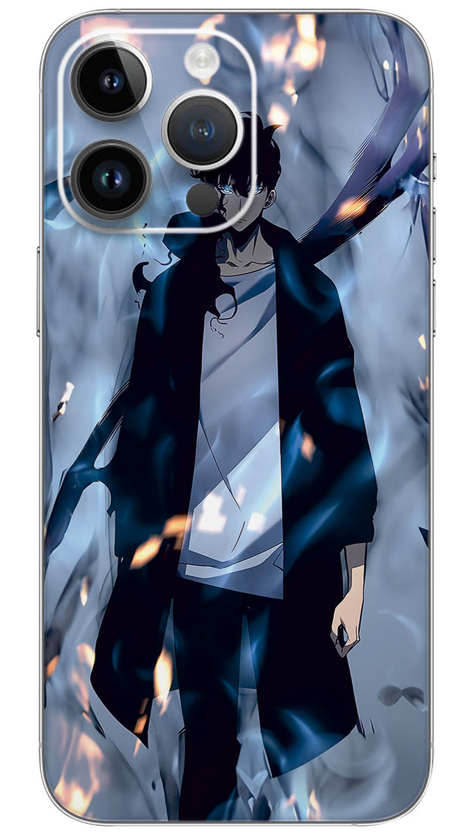 Sung jin woo anime Mobile Skin Wrap - ANIME0109