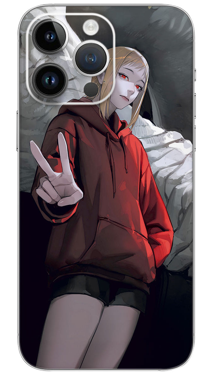 Sawatari akane anime Mobile Skin Wrap - ANIME0153
