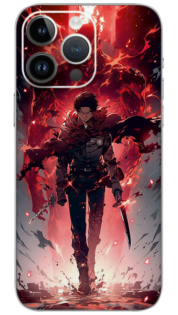 Attack On Titan anime Mobile Skin Wrap - ANIME0199