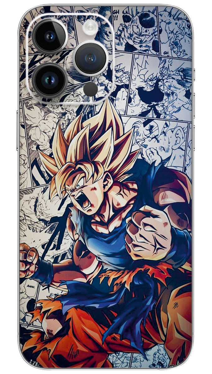 Goku anime Mobile Skin Wrap - ANIME0256