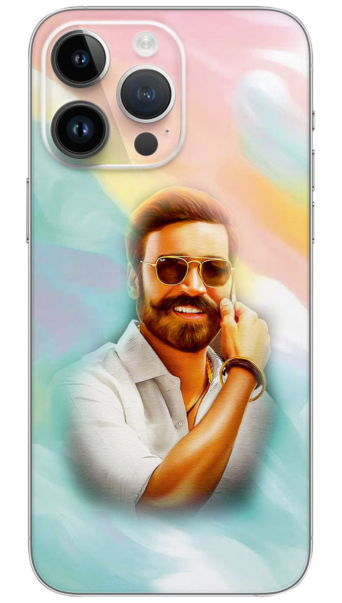 Dhanush art photo Mobile Skin Wrap - BOLL0033