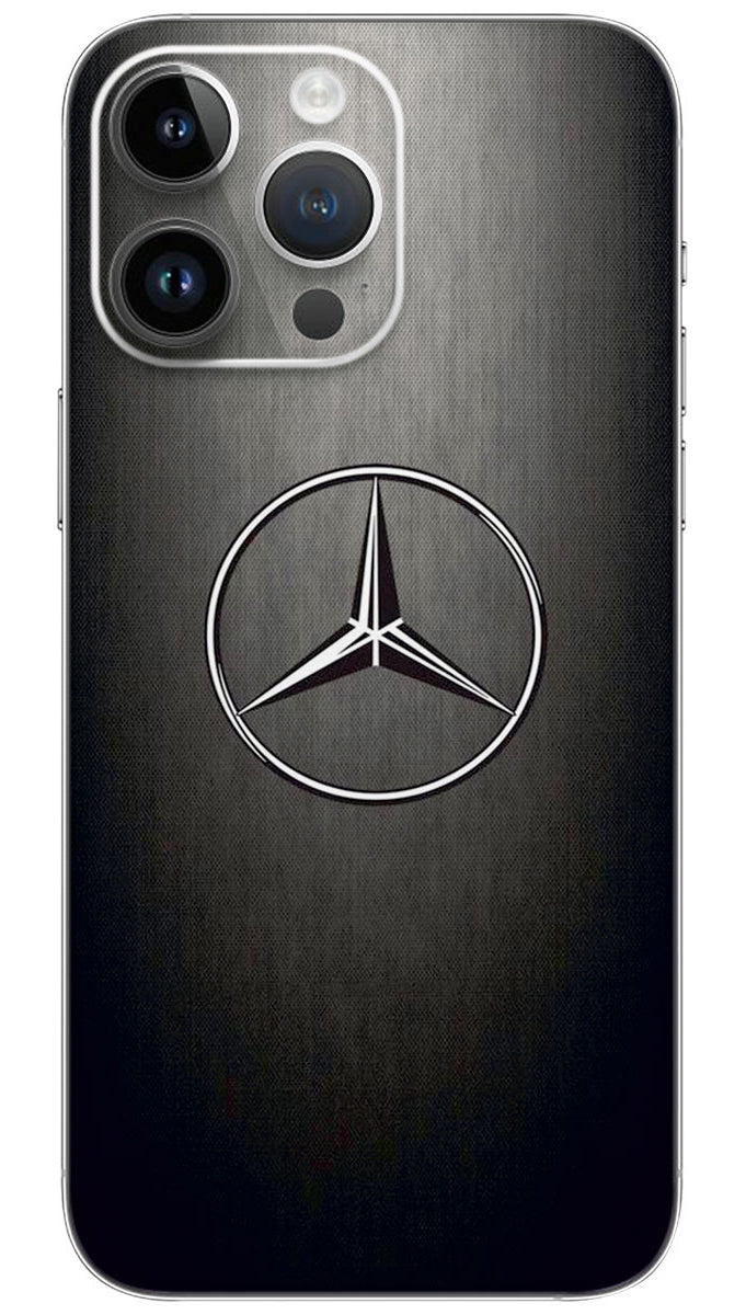 Mercedes Logo Vector Art Mobile Skin Wrap - BR0053