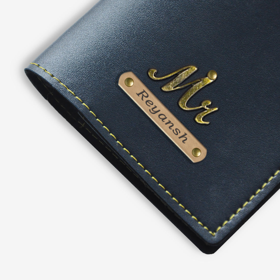 PERSONALISED PASSPORT COVER - BLUE