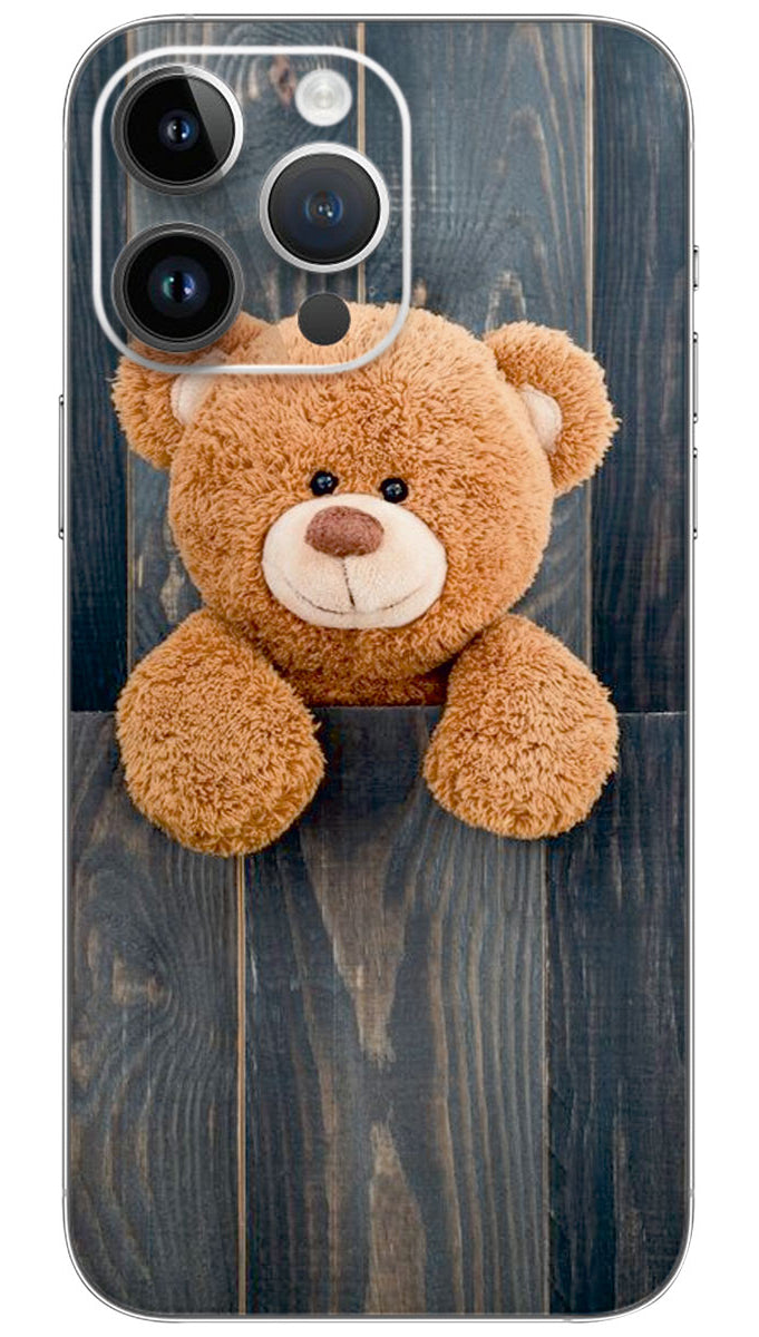 Teddy bear cute cartoon Mobile Skin Wrap - CART0087