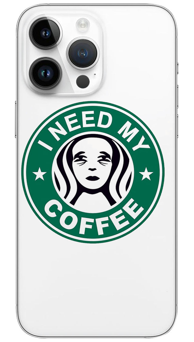 I need my coffee Mobile Skin Wrap - FOOD0040