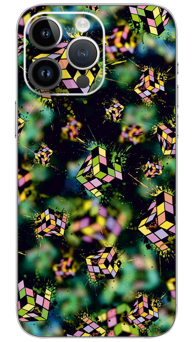 Many rubik game Mobile Skin Wrap - GAM0033