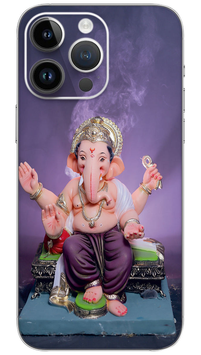 A SCULPTURE OF GANESHA Mobile Skin Wrap - GOD0144