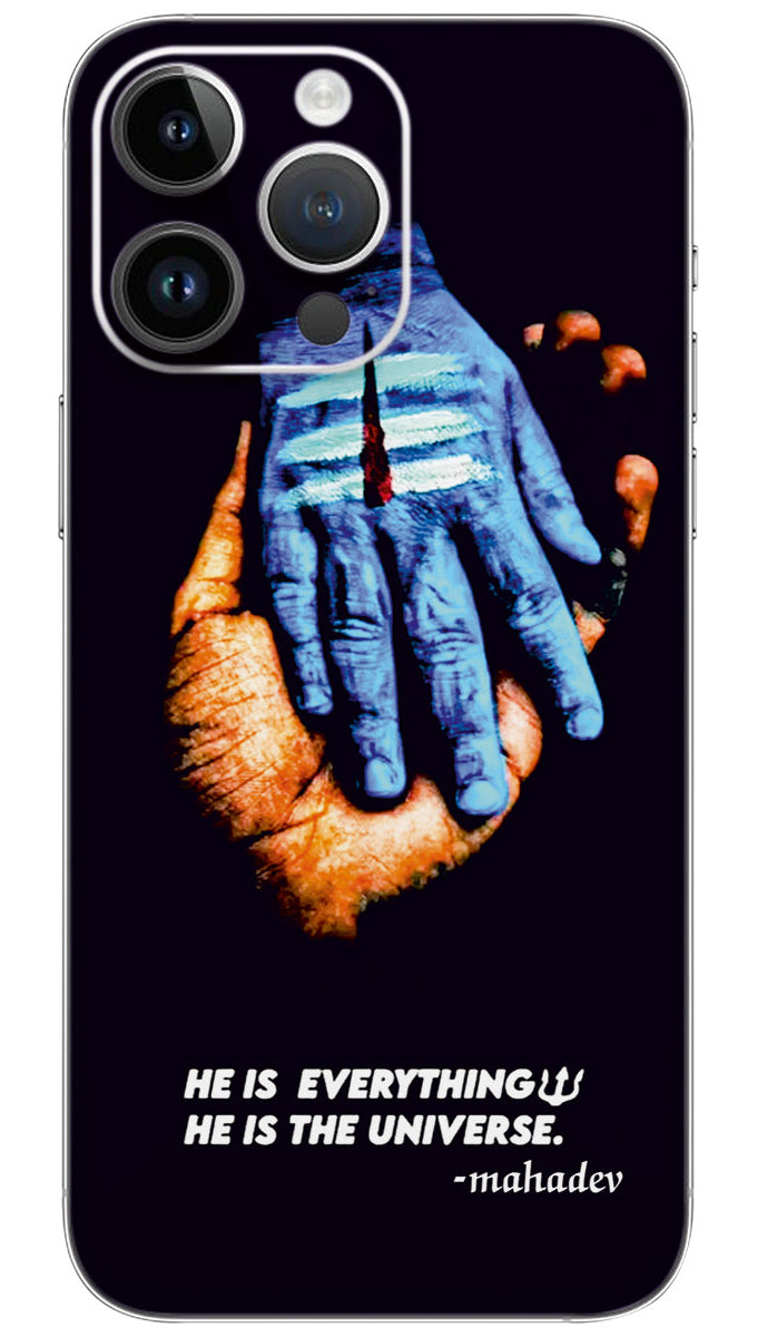 HE IS EVERYTHING MAHADEV Mobile Skin Wrap - GOD0155
