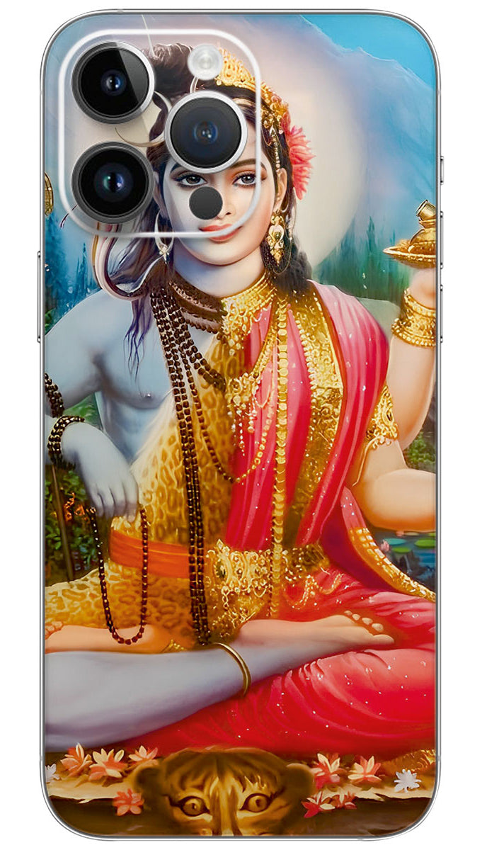 ARDHNARESHWAR MAHADEV MAPARVTI Mobile Skin Wrap - GOD0277