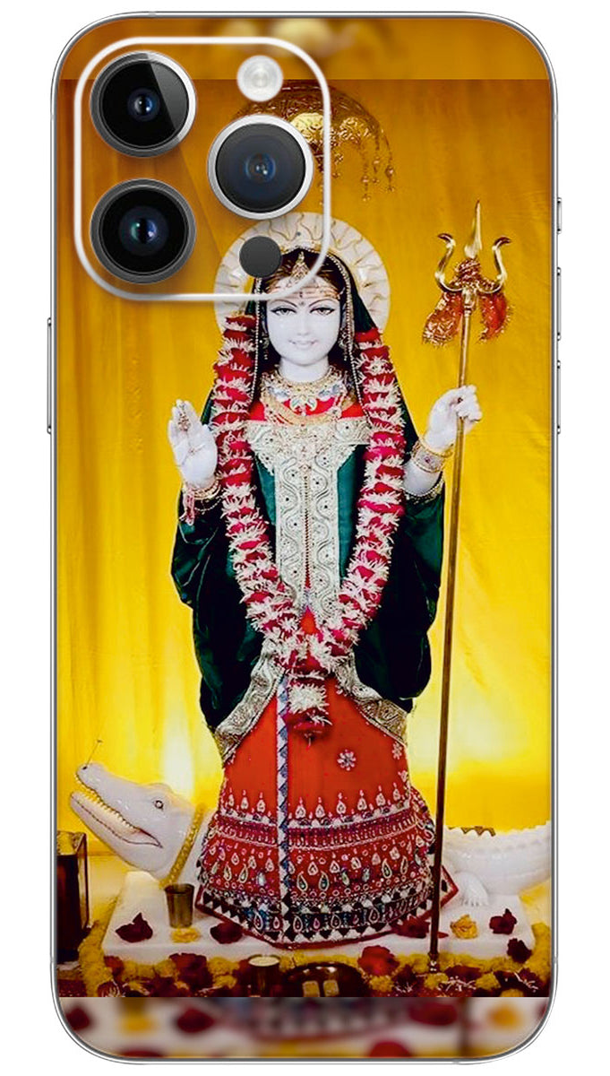 SHREE KHODIYAR MA KAGVAD DHAM Mobile Skin Wrap - GOD0342