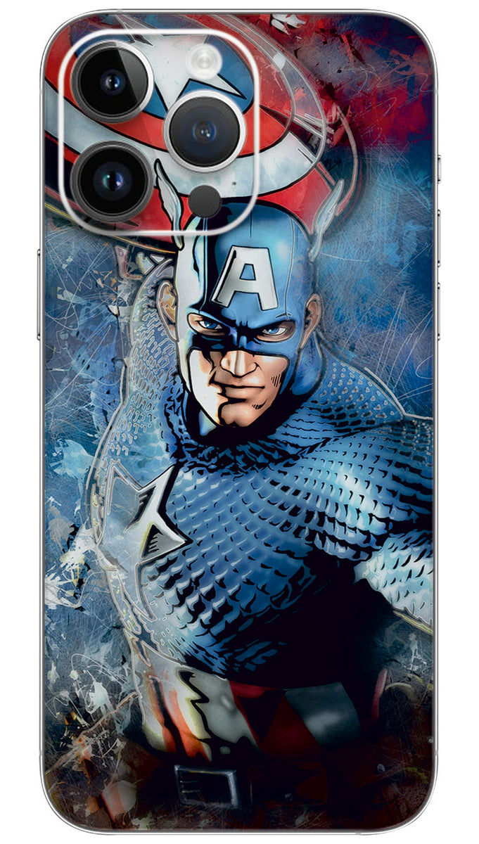 Captain America Mobile Skin Wrap - HOLL0047