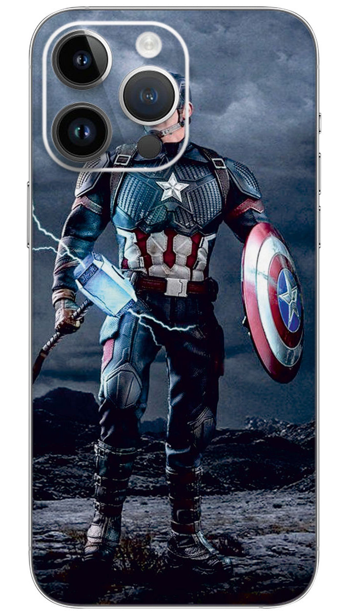 The Cap endgame Mobile Skin Wrap - HOLL0094