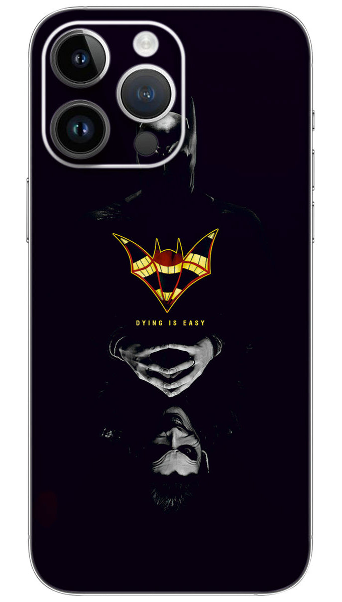 BATMAN AND JOKER FACE Mobile Skin Wrap - HOLL0111