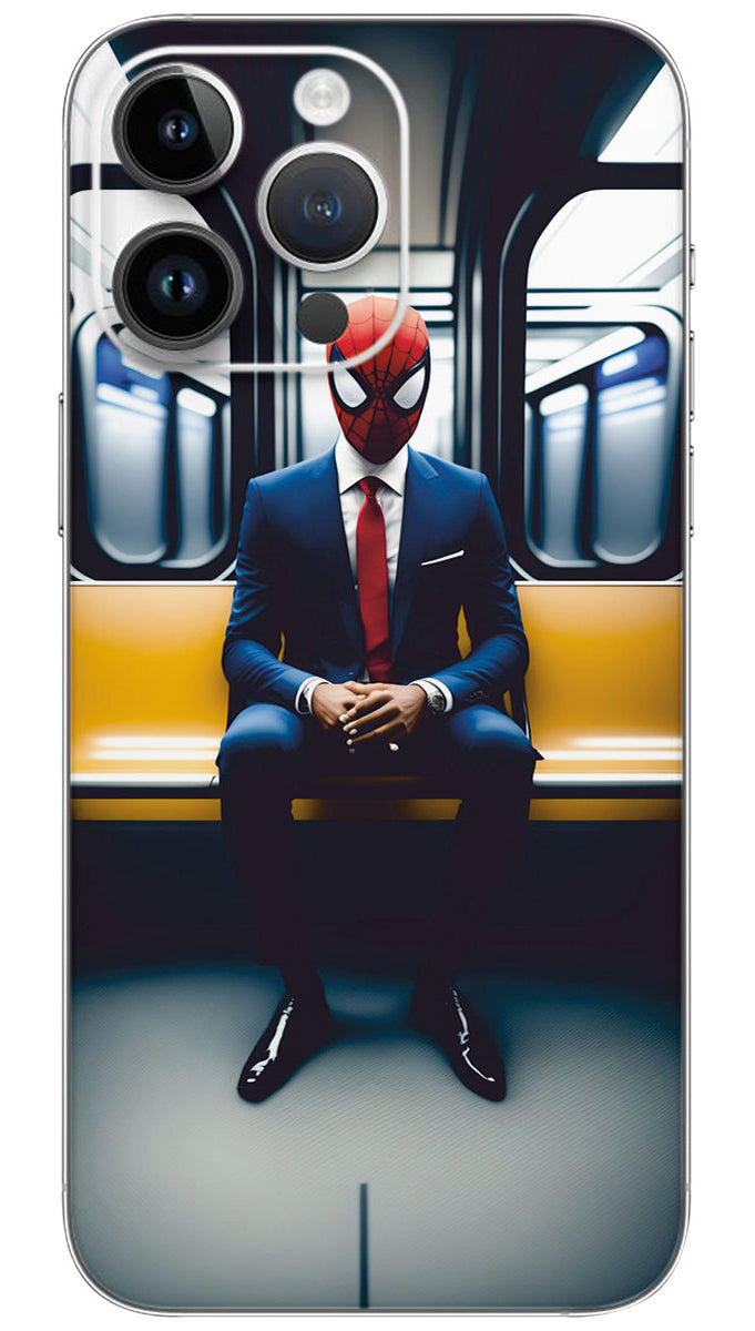 SPIDERMAN A BUSINESS MAN SUITS Mobile Skin Wrap - HOLL0192
