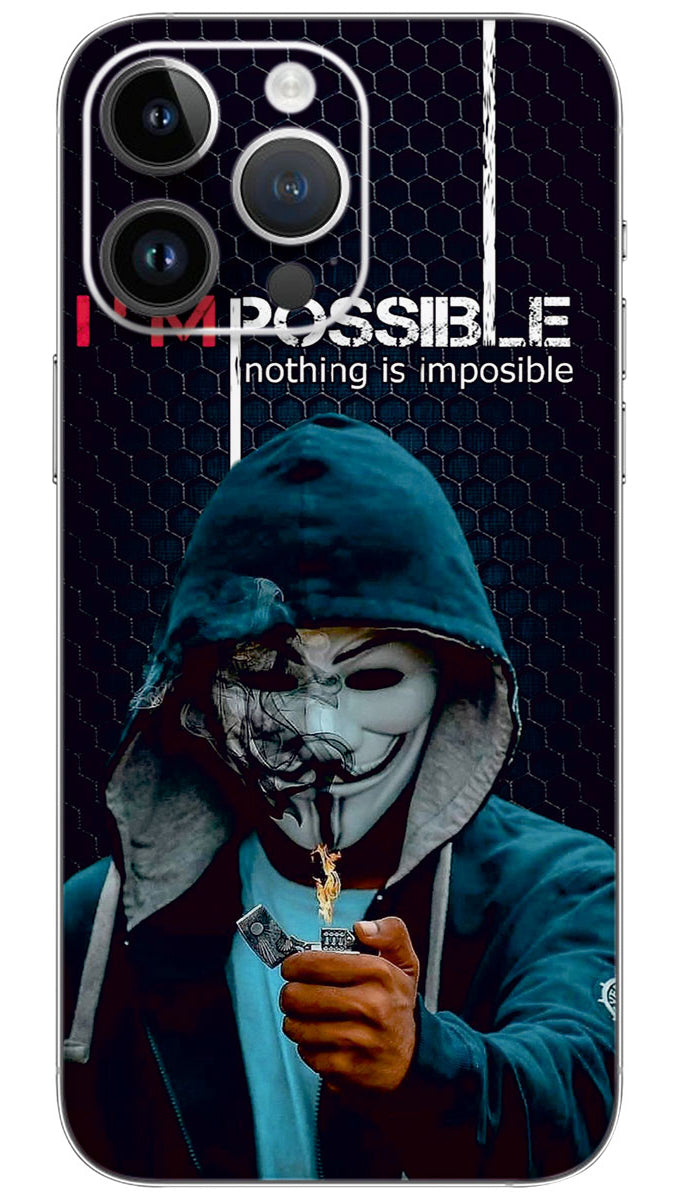 I M POSSIBLE Mobile Skin Wrap - JOK0004