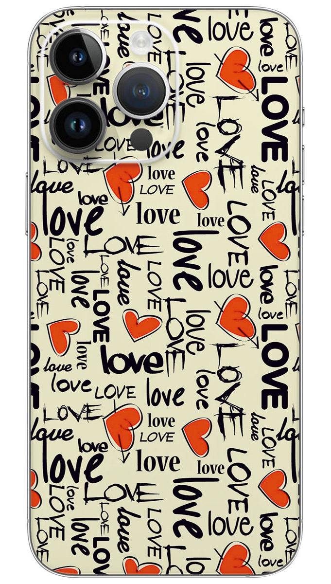 LOVE DESIGN Mobile Skin Wrap - LOVE0002