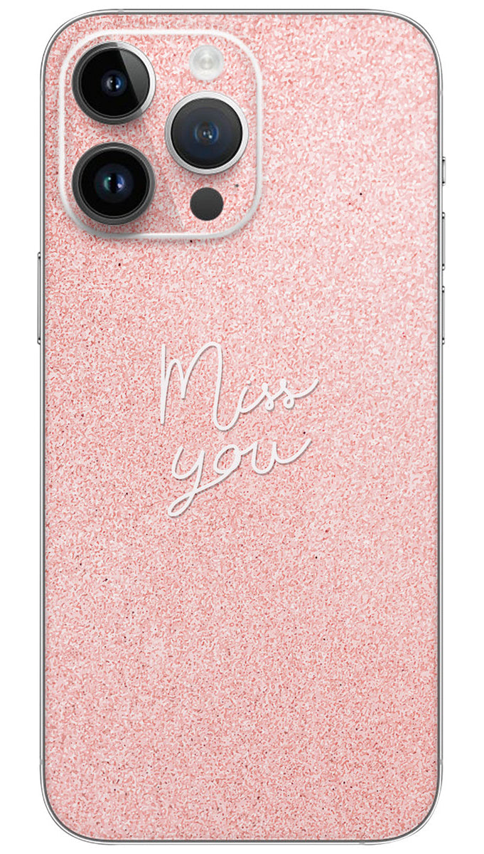 Shimmering miss you Mobile Skin Wrap - LOVE0056