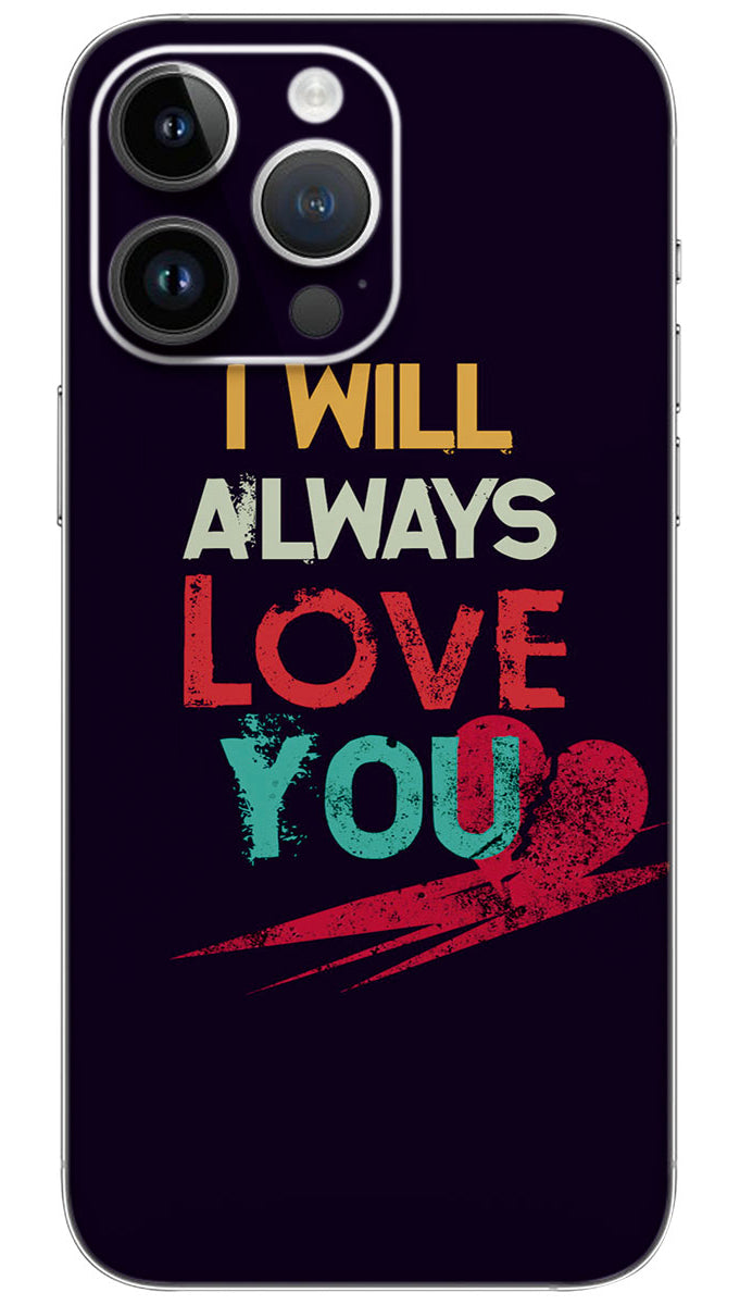 Inspirational Love Quotes Mobile Skin Wrap - LOVE0133