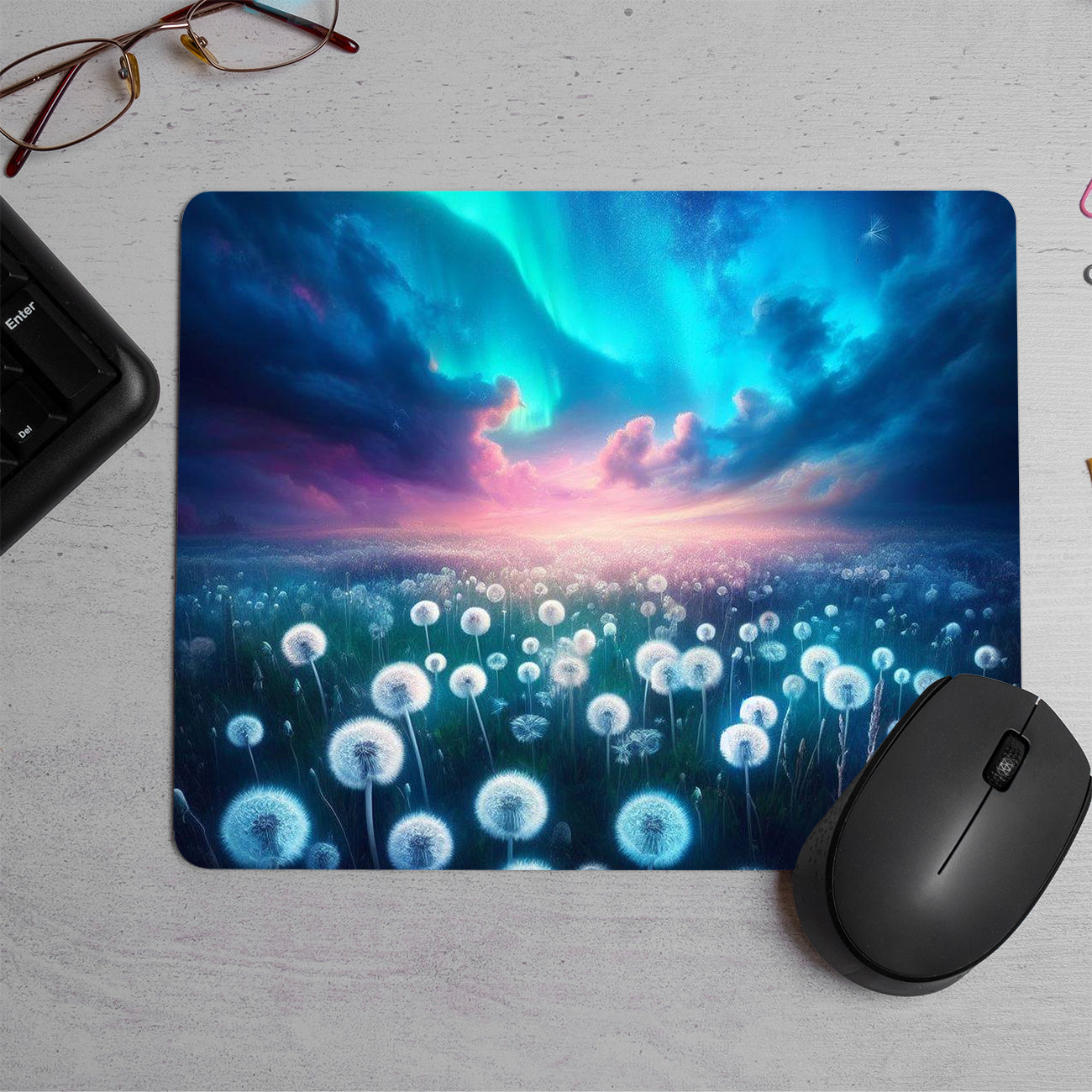 Dandelion art Printed Mouse Pad (DESIGN-128)