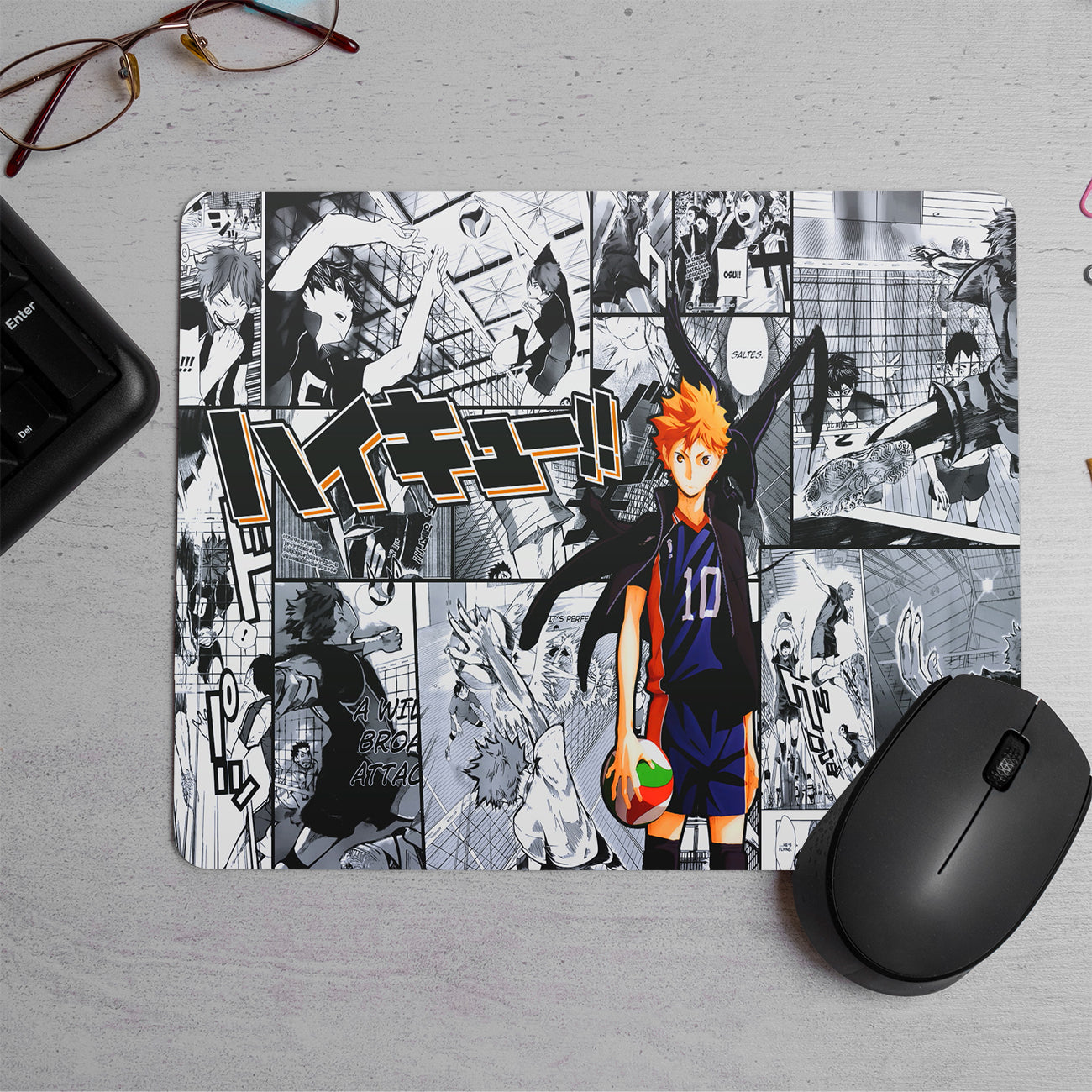 Haikyu volleyball sporty anime Printed Mouse Pad (DESIGN-42)