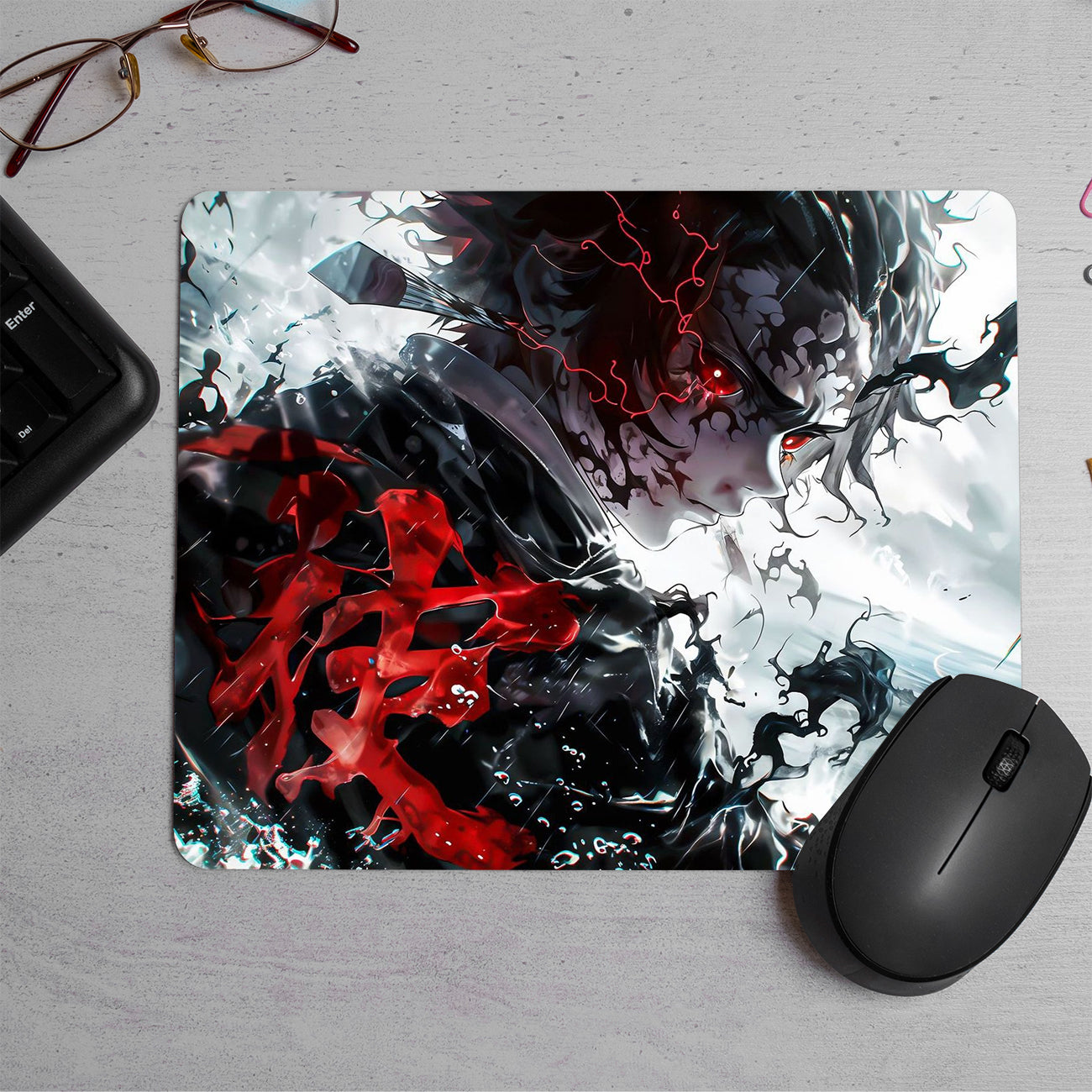 Kamado Tanjiro anime Printed Mouse Pad (DESIGN-50)