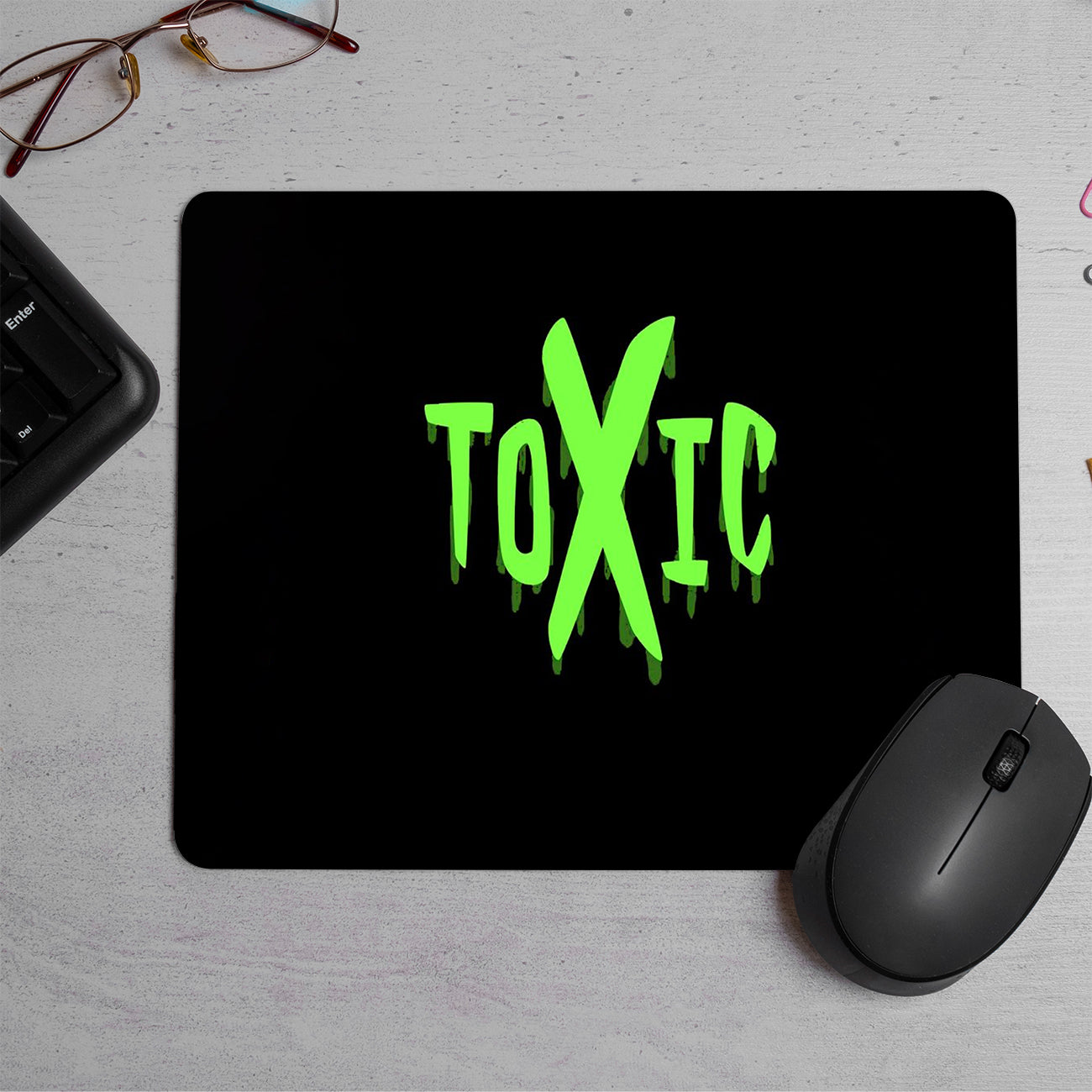 TOXIC Printed Mouse Pad (DESIGN-74)