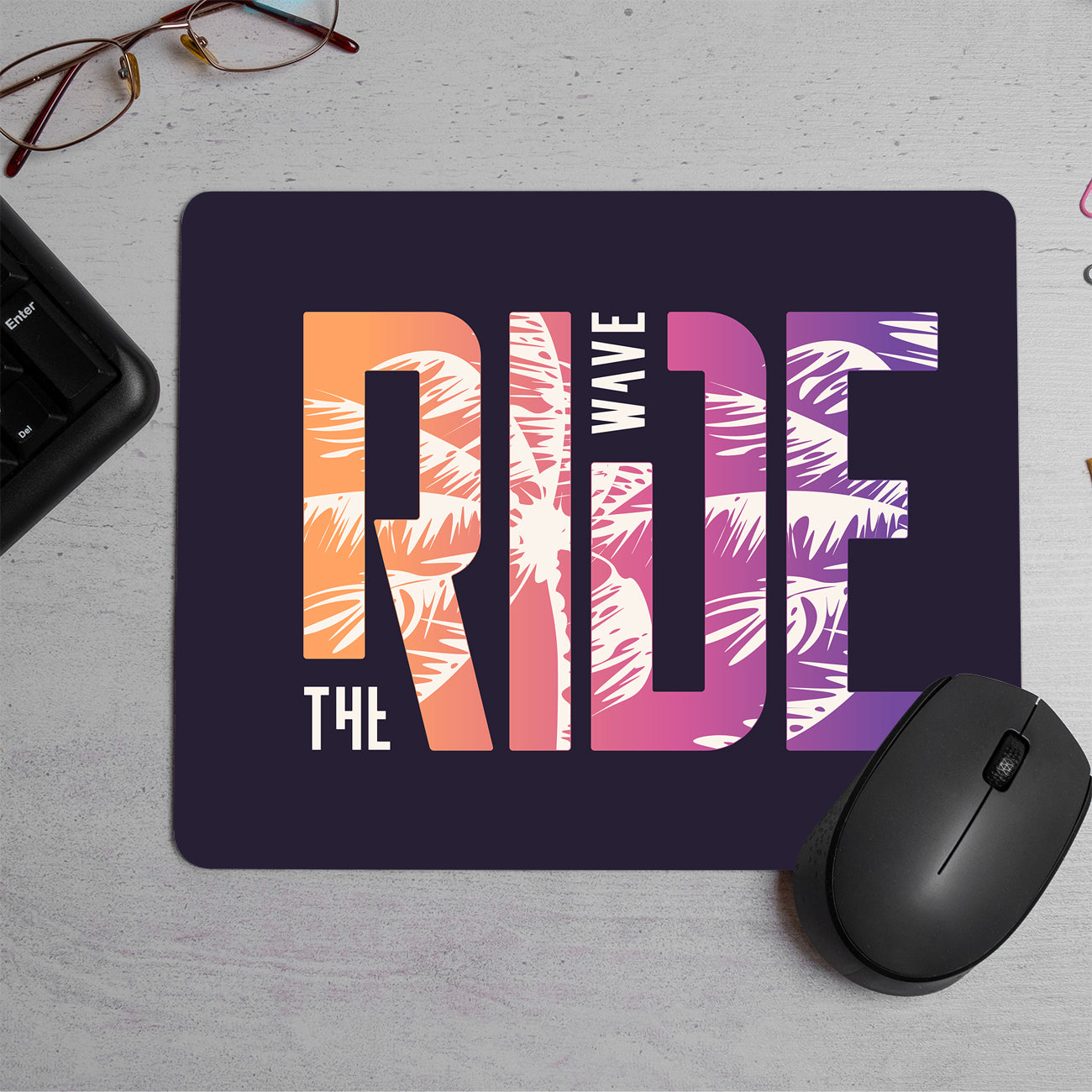 Ride way Printed Mouse Pad (DESIGN-84)