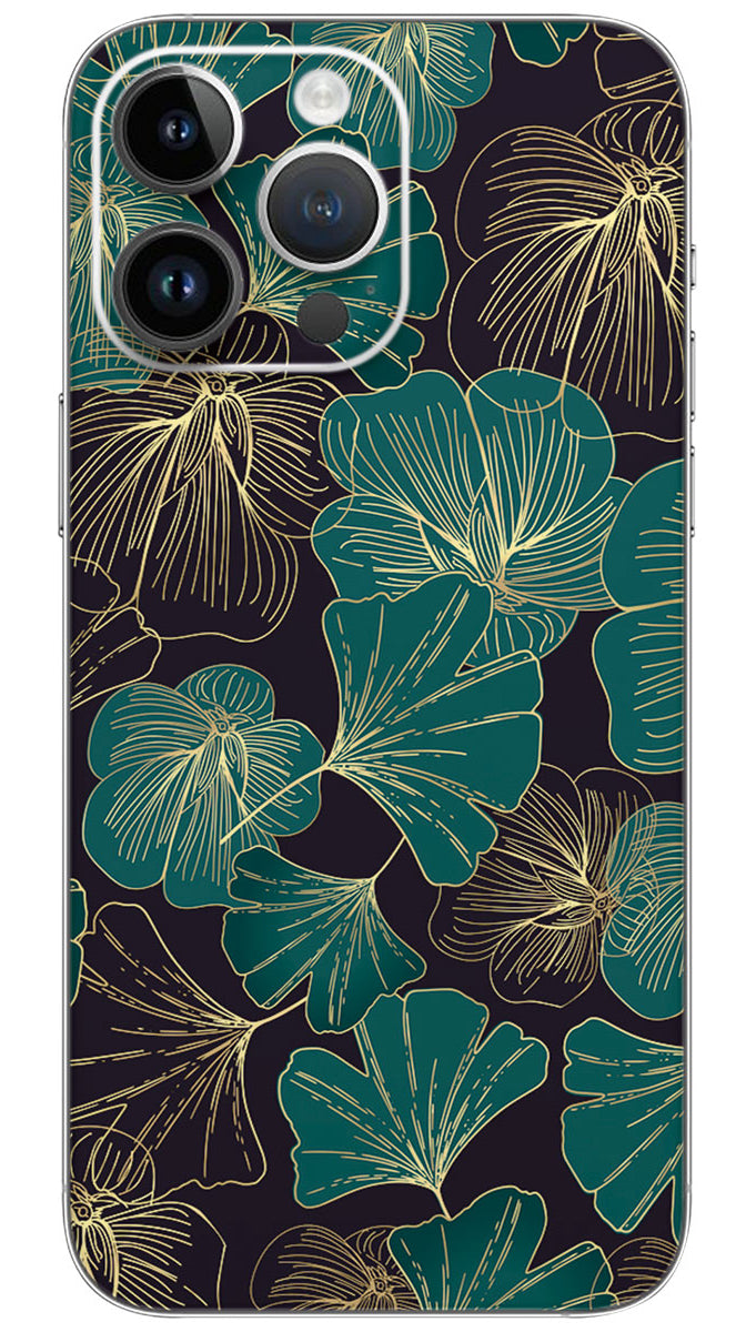 Green leaf NUTURAL Mobile Skin Wrap - NATU0025