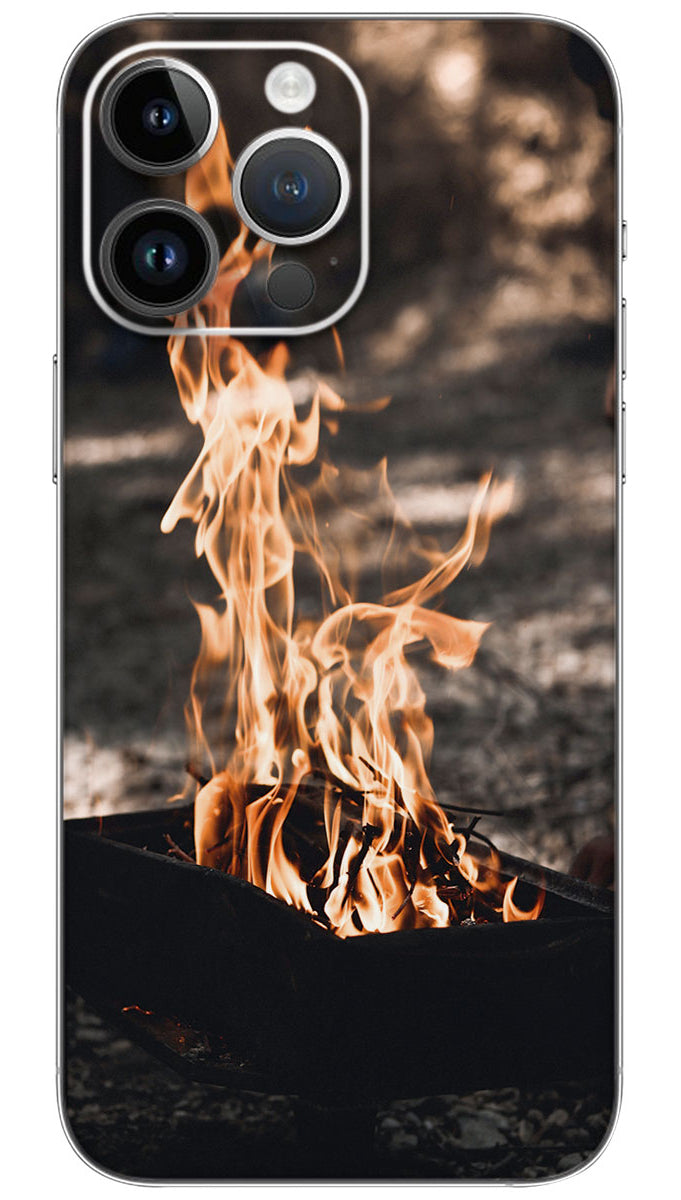 FIRE PIT GRILL NUTURE Mobile Skin Wrap - NATU0047