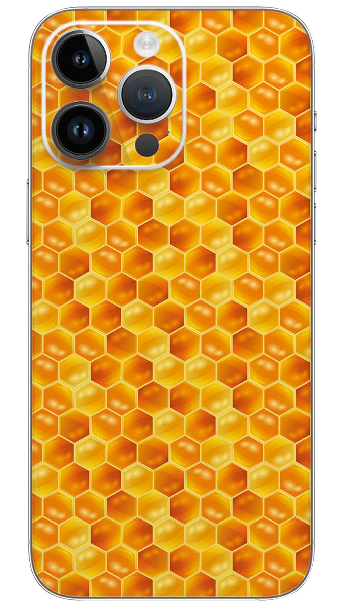 Three Honey Bee pattern Mobile Skin Wrap - PATTC0066