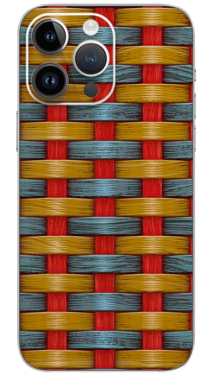 Basket texture Royalty Mobile Skin Wrap - PATTC0080