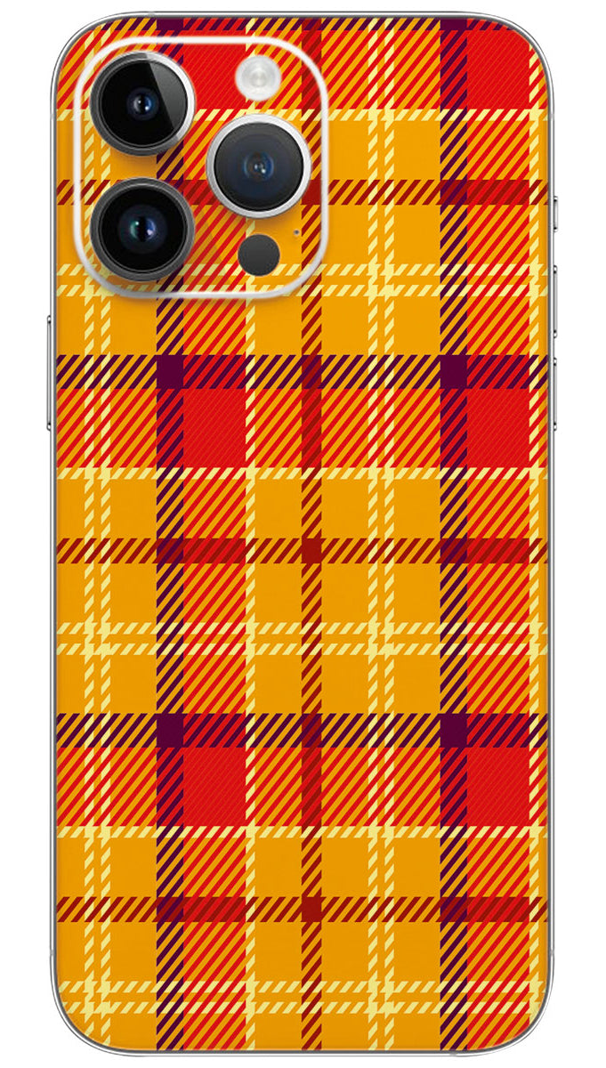 Scottish Tartan Plaid Seamless Pattern Mobile Skin Wrap - PATTF0002