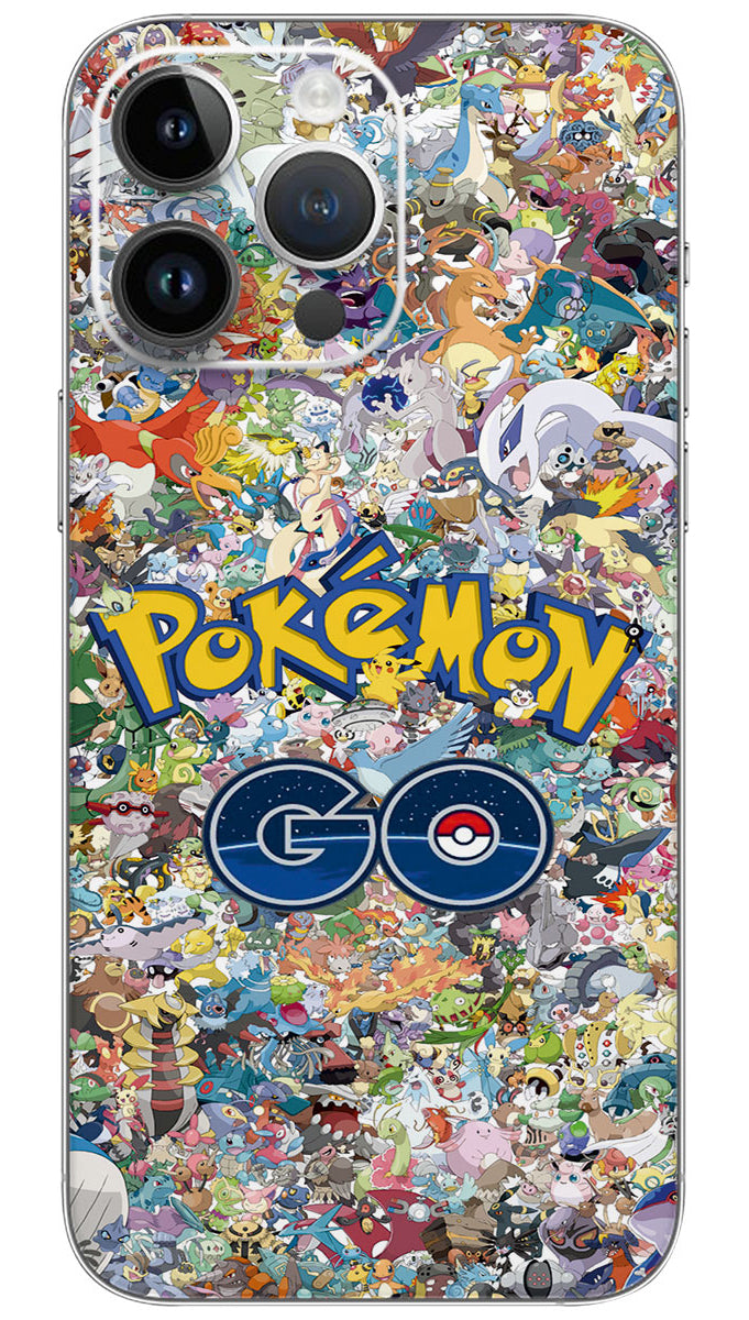Pokemon pattern Mobile Skin Wrap - PATTM0011