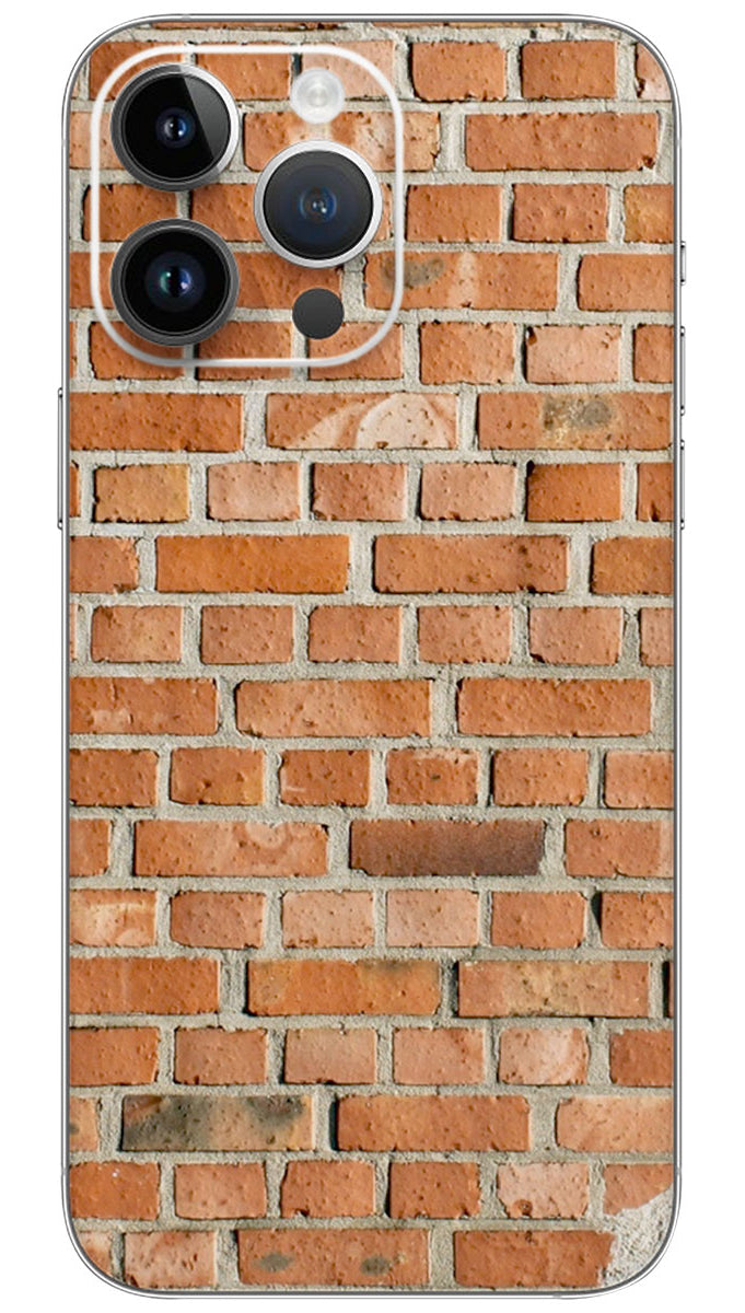 Texture Brick Wall Mobile Skin Wrap - PATTW0002