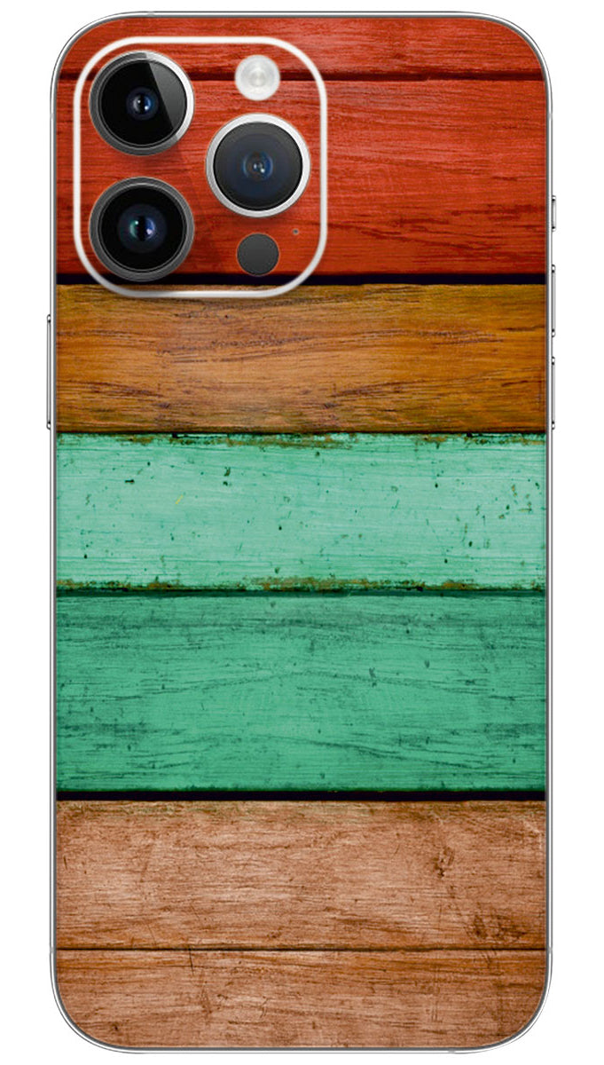 Wood background pattern Mobile Skin Wrap - PATTX0001