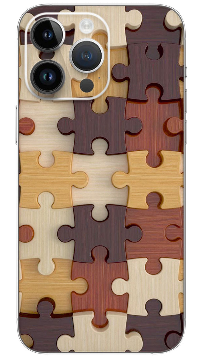 Puzzle pieces pattern Mobile Skin Wrap - PATTX0015