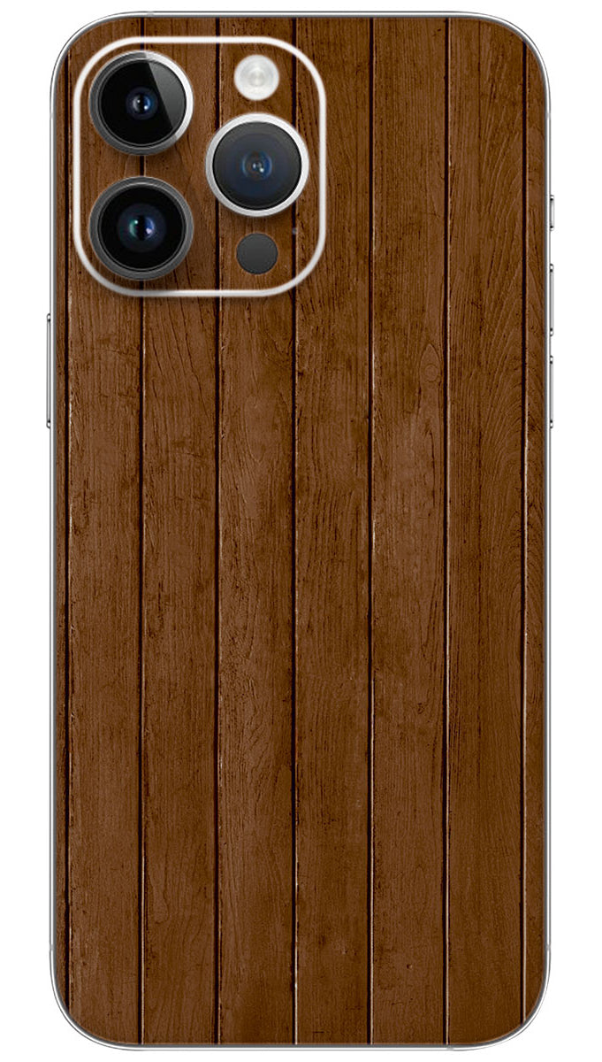 Brown Wood Blank Texture pattern Mobile Skin Wrap - PATTX0019
