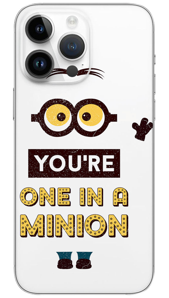 You Are One in A Minion Poster quotes Mobile Skin Wrap - QUOA0012