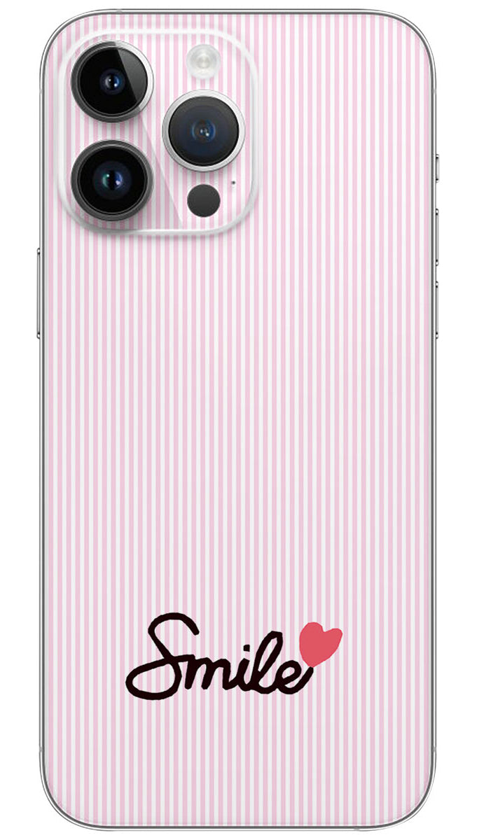 Just Smile quotes Mobile Skin Wrap - QUOA0023