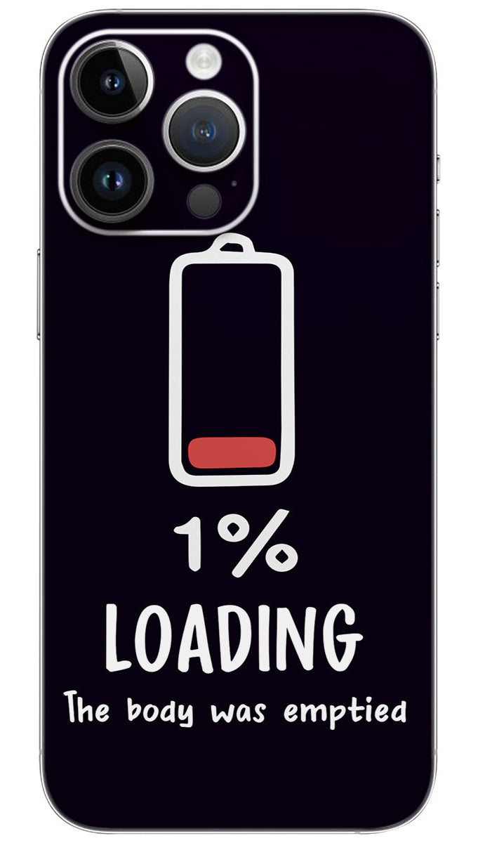 My patience is charging quotes Mobile Skin Wrap - QUOA0024