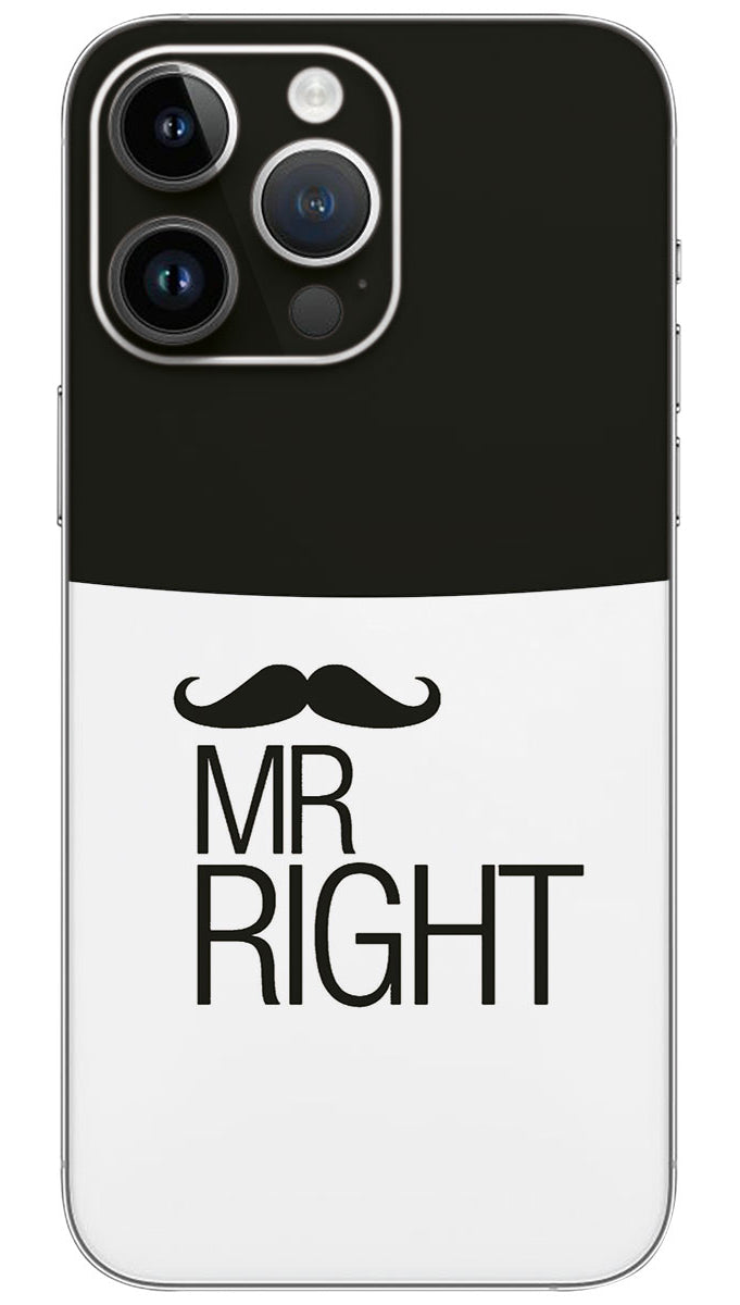 MR right quotes Mobile Skin Wrap - QUOA0092