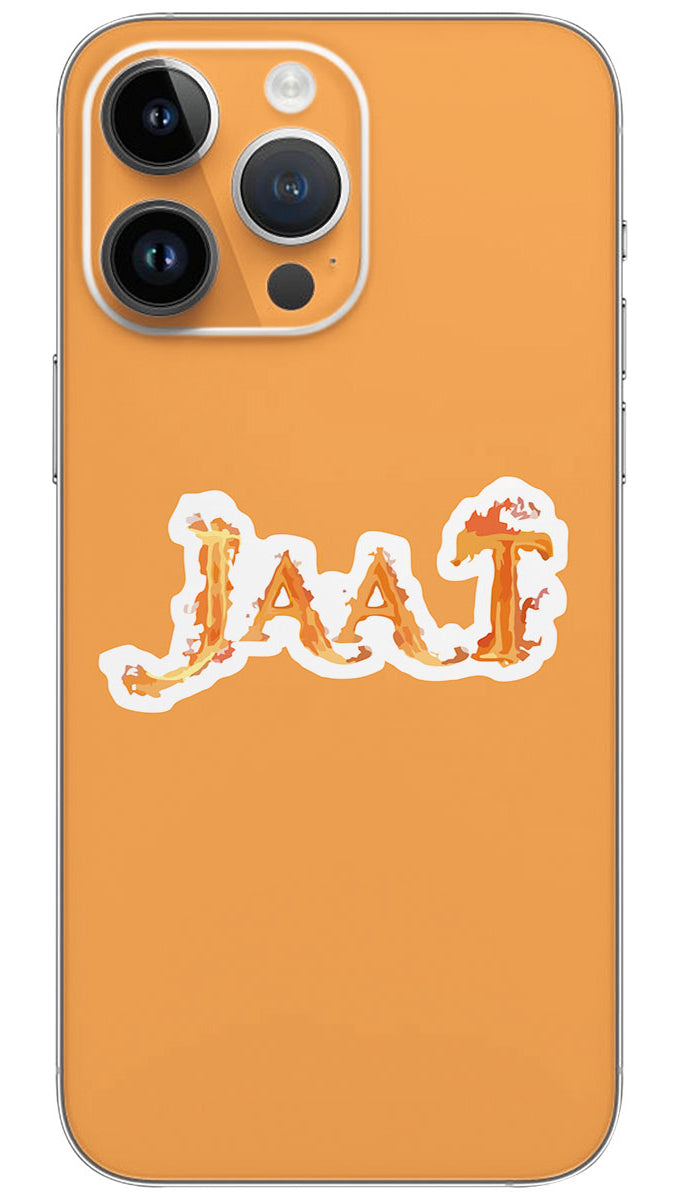 Jaat fire caste name Mobile Skin Wrap - REAS0004