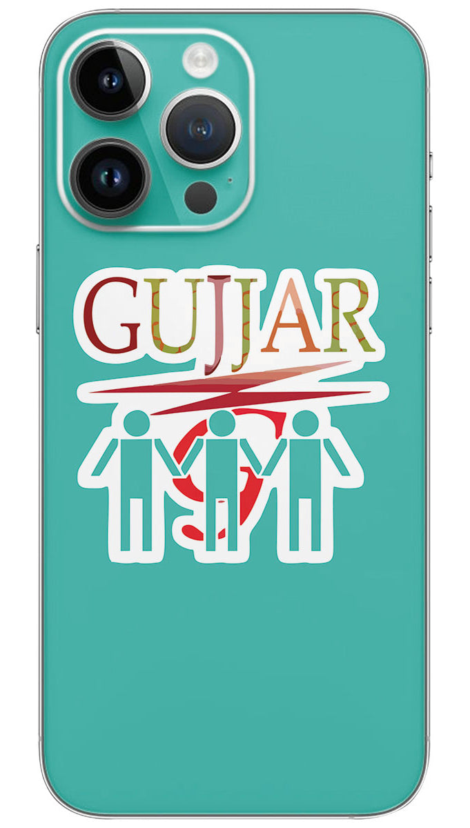 Gujjar caste name Mobile Skin Wrap - REAS0006