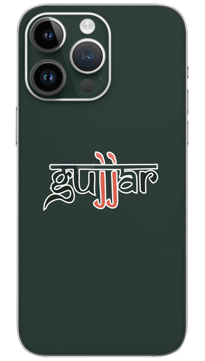 Gujjar caste name Mobile Skin Wrap - REAS0009
